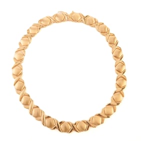 14k Yellow Gold Necklace.
