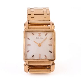 Gubelin 14k Yellow Gold Wristwatch.
