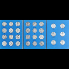 US Liberty Standing Half Dollars 1937-1947 Complete