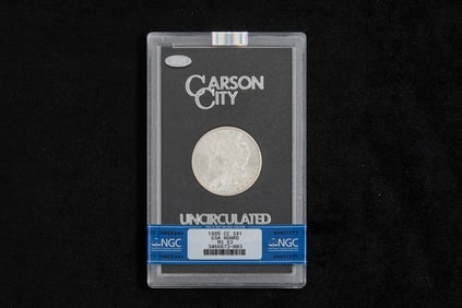 US 1885 (CC) Morgan Dollar GSA NGC MS-63