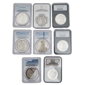 US Morgan Dollars (8)