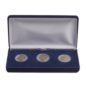 US Flying Eagle (1857-1858) Three Coin Set