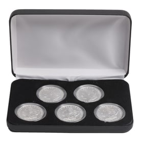 US 2021 Morgan Dollars (5) BU Condition