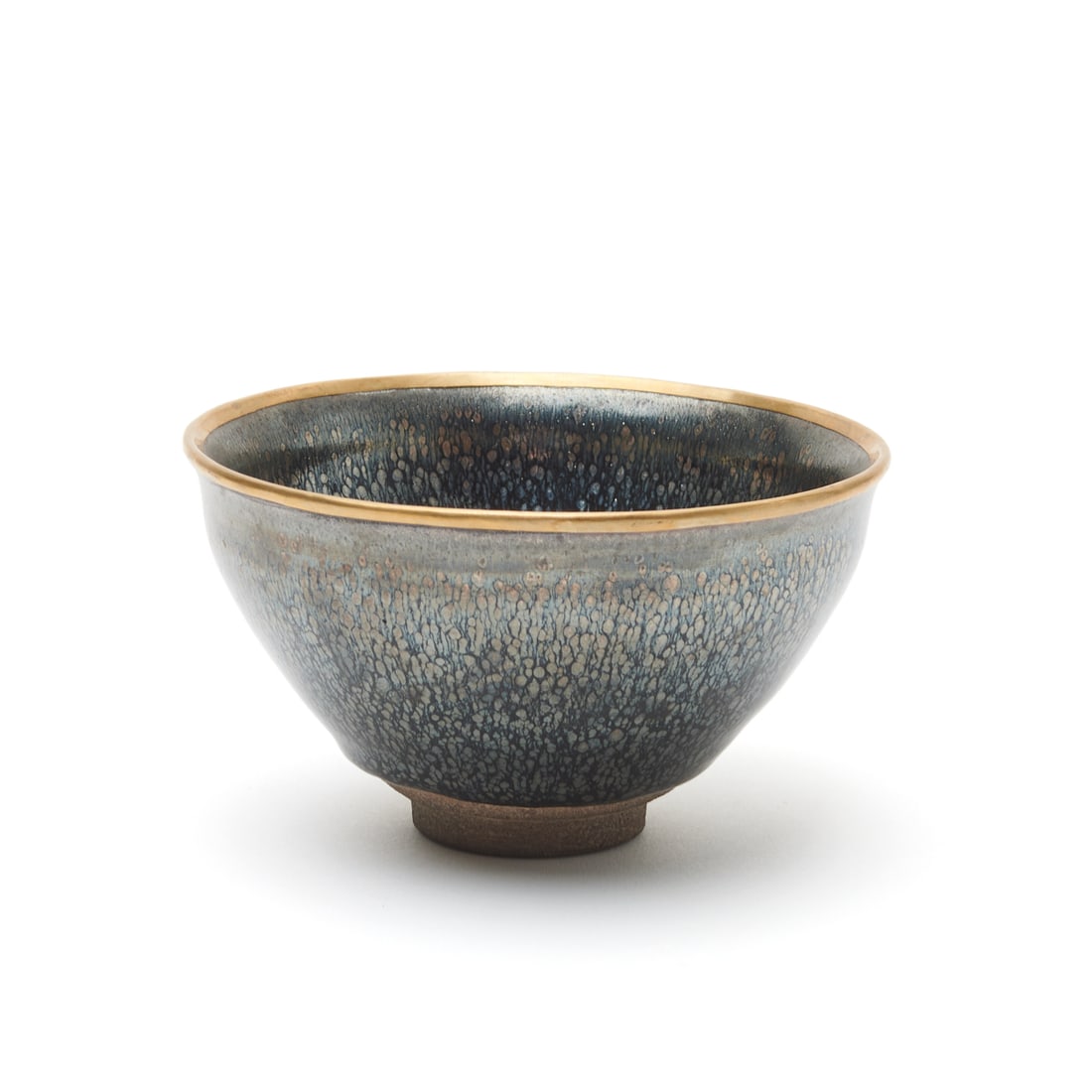 Chinese Jian Type Hare Fur Glazed Tea Bowl (1 of 3)