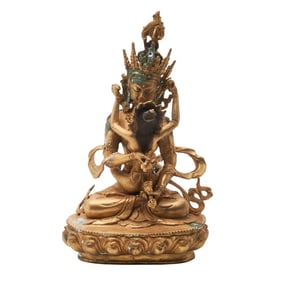 Tibetan Chakrasamvara Statue