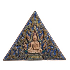 Pair of Thai Buddhist Panels