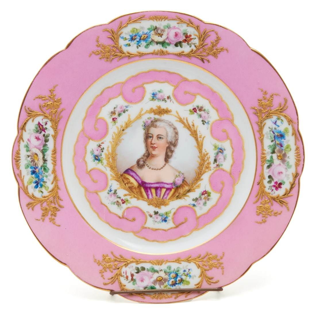 Eight Sevres Style Porcelain Cabinet Plates (1 of 9)