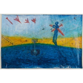 Pepo Pichler, Probability is the Swift..., mixed media