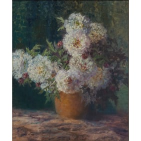 Max Streckenbach, Still Life, oil on canvas