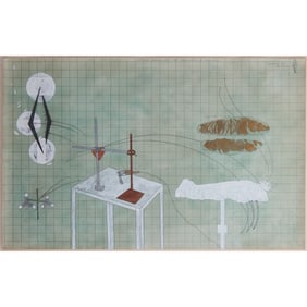 Pepo Pichler, Diagram...Circulation of Element, drawing