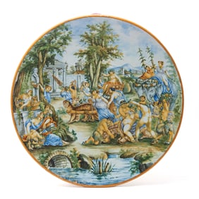 Impressive Italian Maiolica Charger