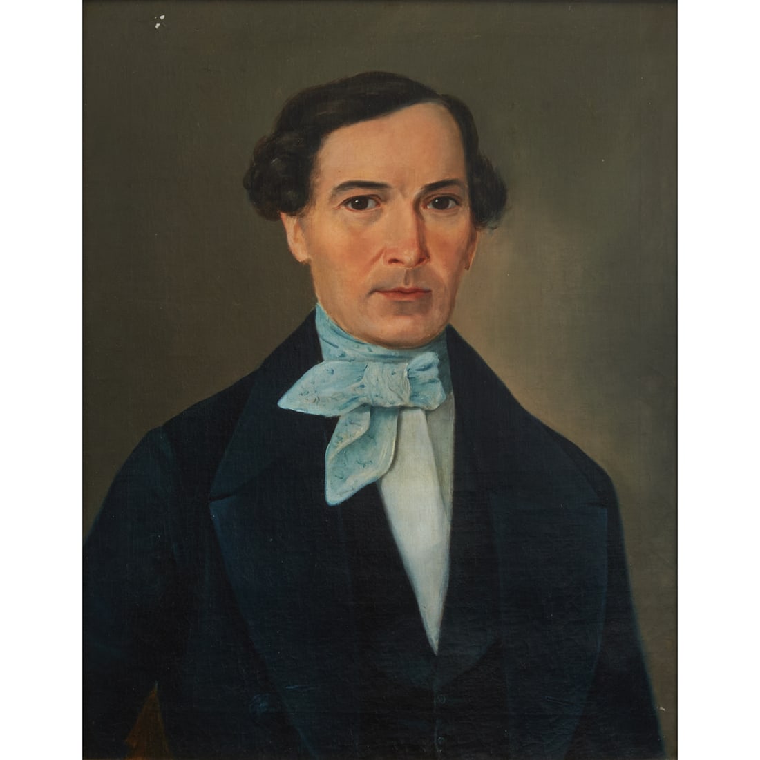 American School, Portrait of Man, oil on canvas (1 of 4)