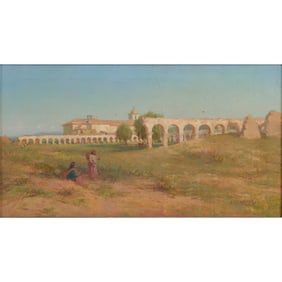 Alexander F. Harmer, San Luis Rey, oil on canvas