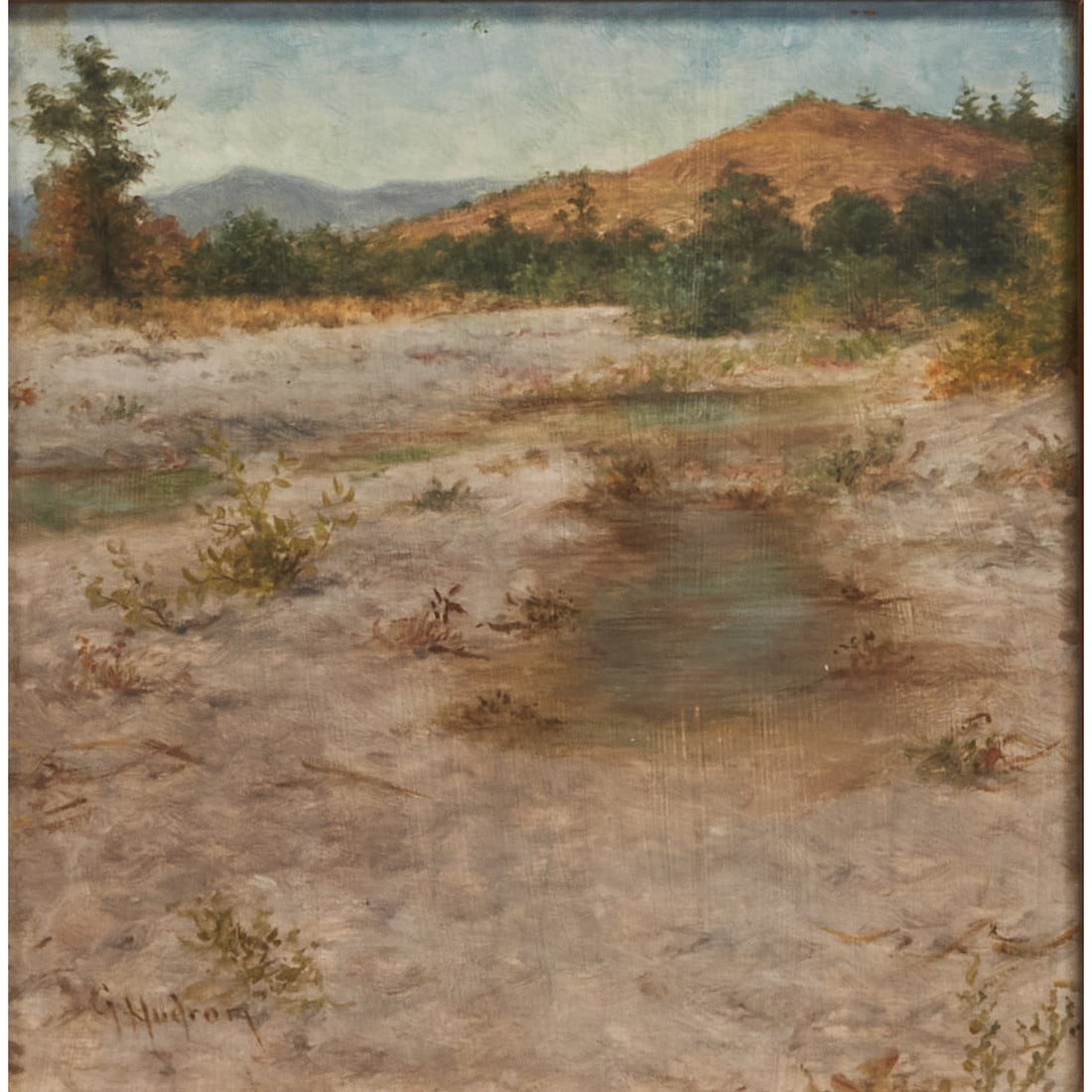 Grace Carpenter Hudson, Looking South, Sun House, oil (1 of 3)