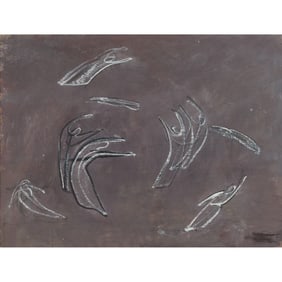 Mark Tobey, Dancers, tempera