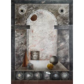 Ernest Posey, Untitled, mixed media
