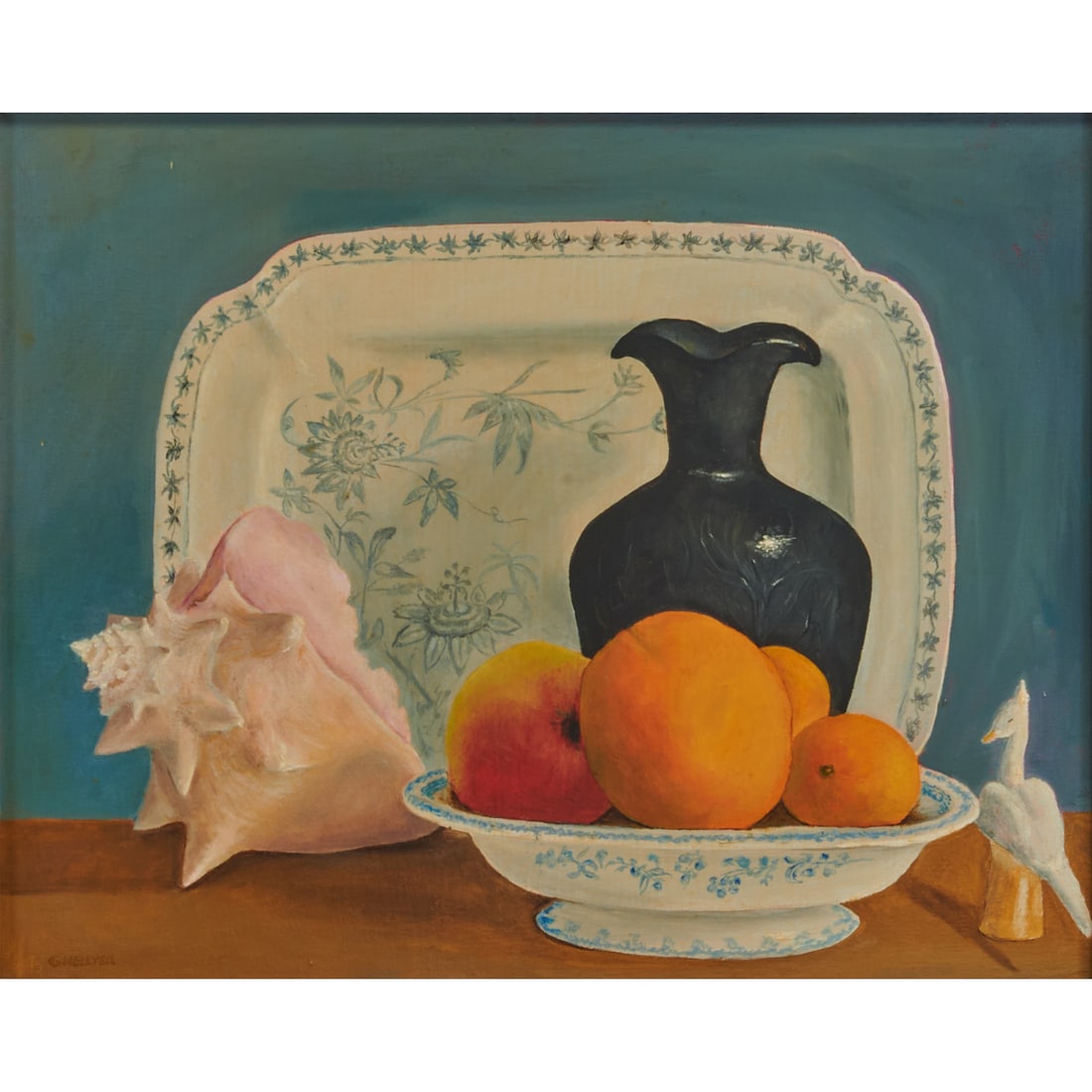 George Hellyer, Still Life, oil on canvas (1 of 5)