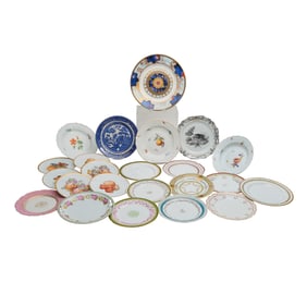 Collection of Porcelain Dishes Including Meissen