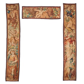 Three Flemish Figural Tapestries