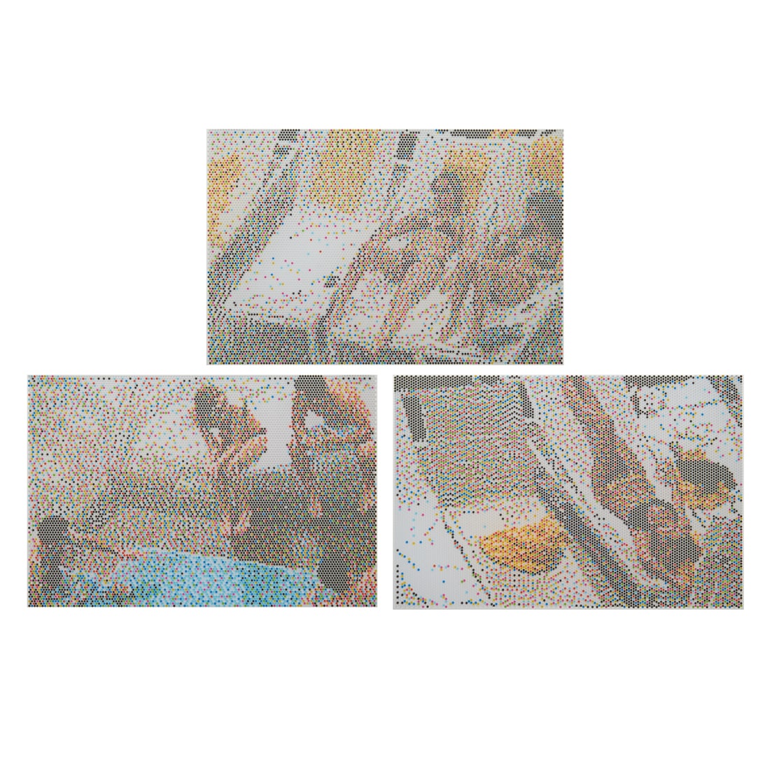 William Betts, Untitled, three acrylic (1 of 5)