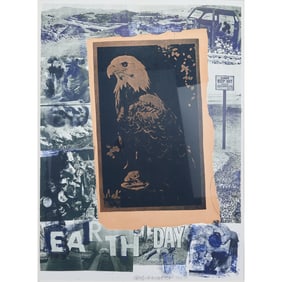 Robert Rauschenberg, Earth Day, offset lithograph