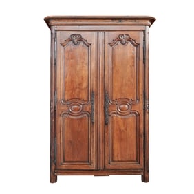 18th Century French Provincial Oak Armoire
