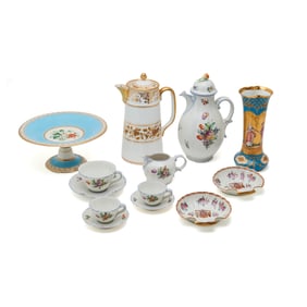 Porcelain Serving Pieces Including Nymphenburg