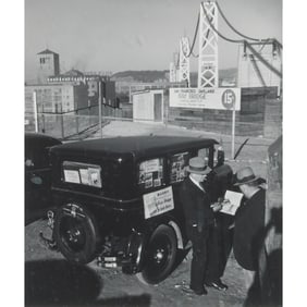 John Guttman, Bay Bridge, photograph