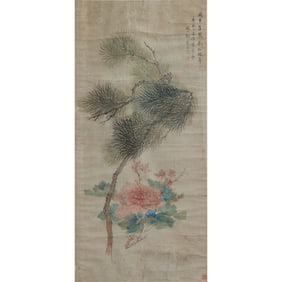 Attributed to Zou Xianji (1636-), Flower