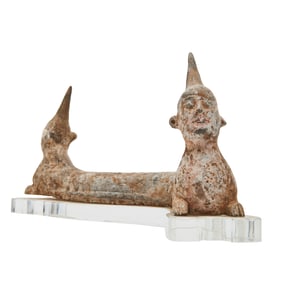 Chinese Terracotta Two-Headed Snake