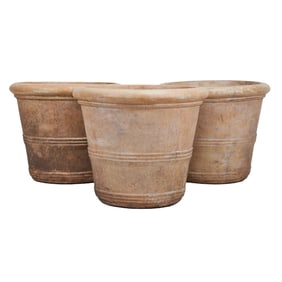 Three Large Silvestri Planters