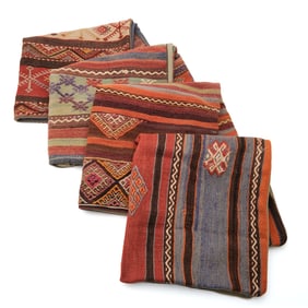 Four Caucasian Bagface Mats now Pillow Cases