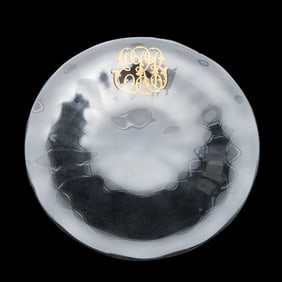 Collection Etched and Gilt Decorated Glassware