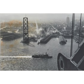 Peter Stackpole, Building of the Bay Bridge, photograph