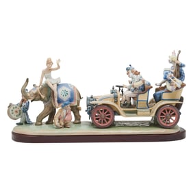 Lladro Porcelain "Circus Parade" Figural Group