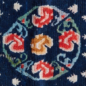Two Tibetan Saddle Rugs