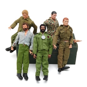 G.I. Joe Action Figures with Footlocker and Accessories