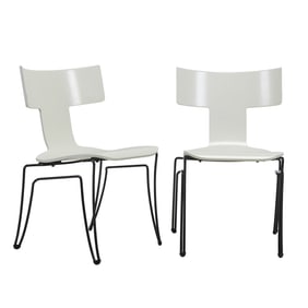 Set of Eight John Hutton for Donghia Anziano Chairs