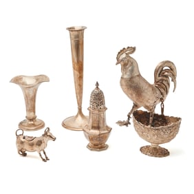 Collection of Sterling Silver Table Items