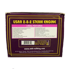 MTH 20-3053-1 USRA 2-8-2 Steam Engine