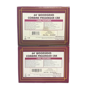 Two Mth 20-62093B 64 Woodsided Combine Passenger Car