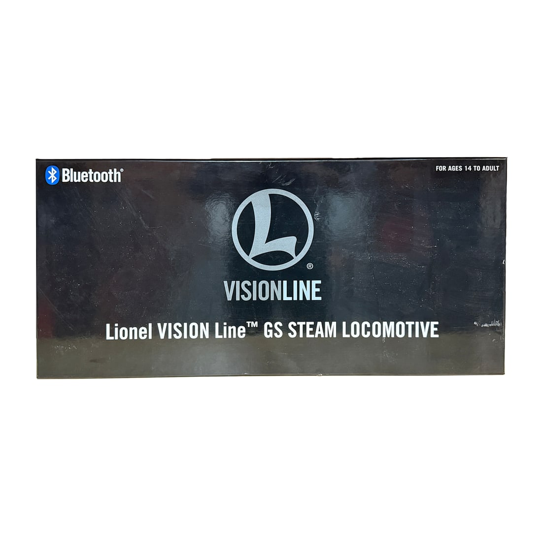 Lionel Vision Line 2031470 GS2 Locomotive: Lionel Vision Line 2031470 GS2 Locomotive. Condition: Box with minor wear, some scuffs to surface and divot to edge.
