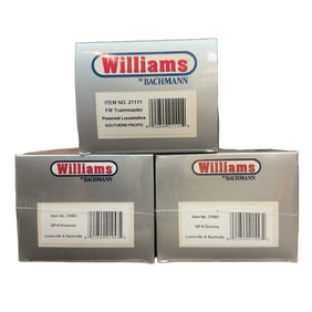Three Williams by Bachmann Locomotives