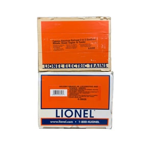 Lionel 6-38626, 6-8309 Mikado Steam Engine and Tenders