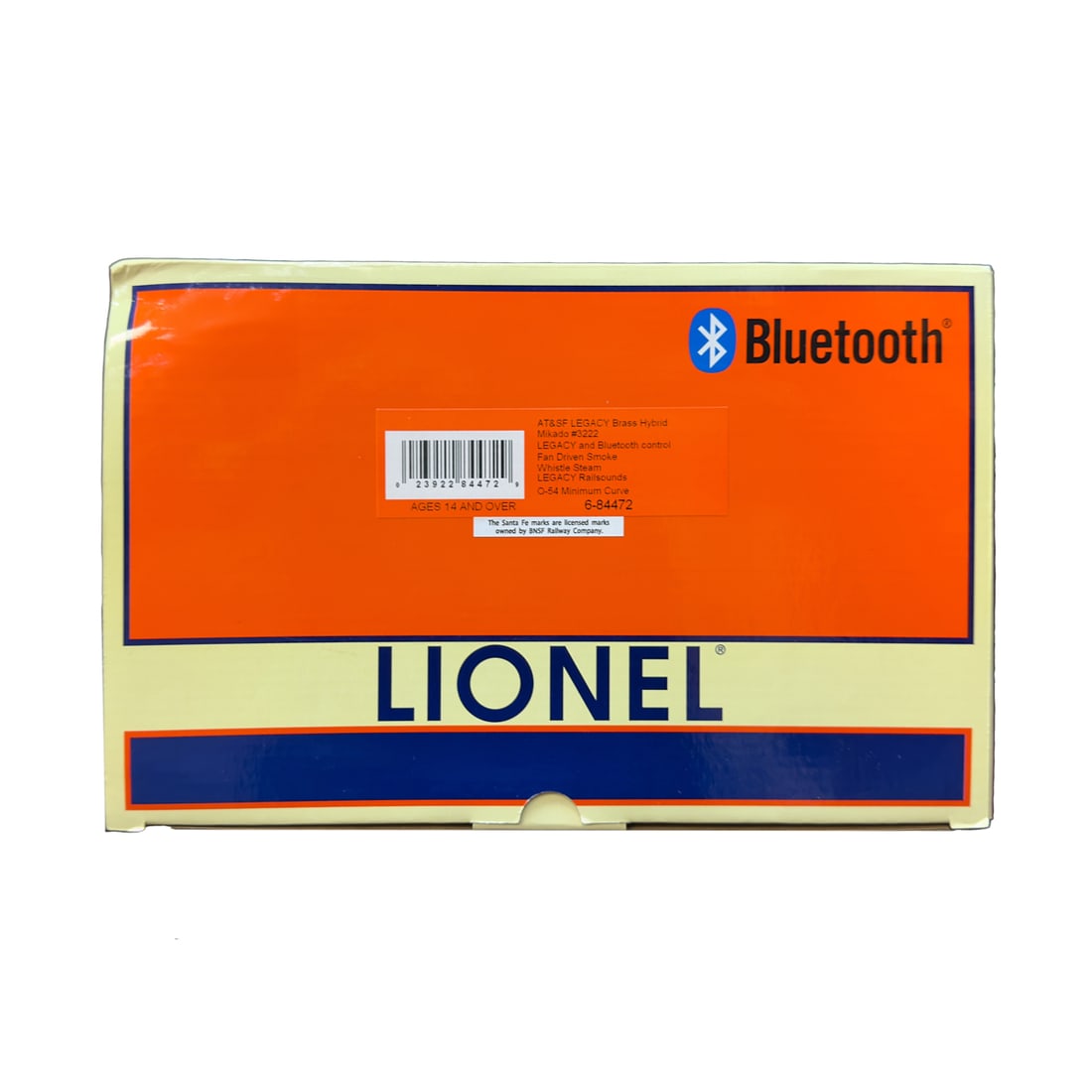 Lionel 6-84472 AT&SF Legacy Brass Hybrid Mikado Engine (1 of 1)