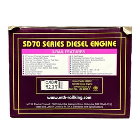 MTH 20-2288-1 SD70 Series Union Pacific Diesel Engine