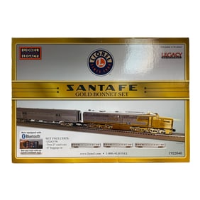 Lionel 1922040 Santa Fe Gold Bonnet Set