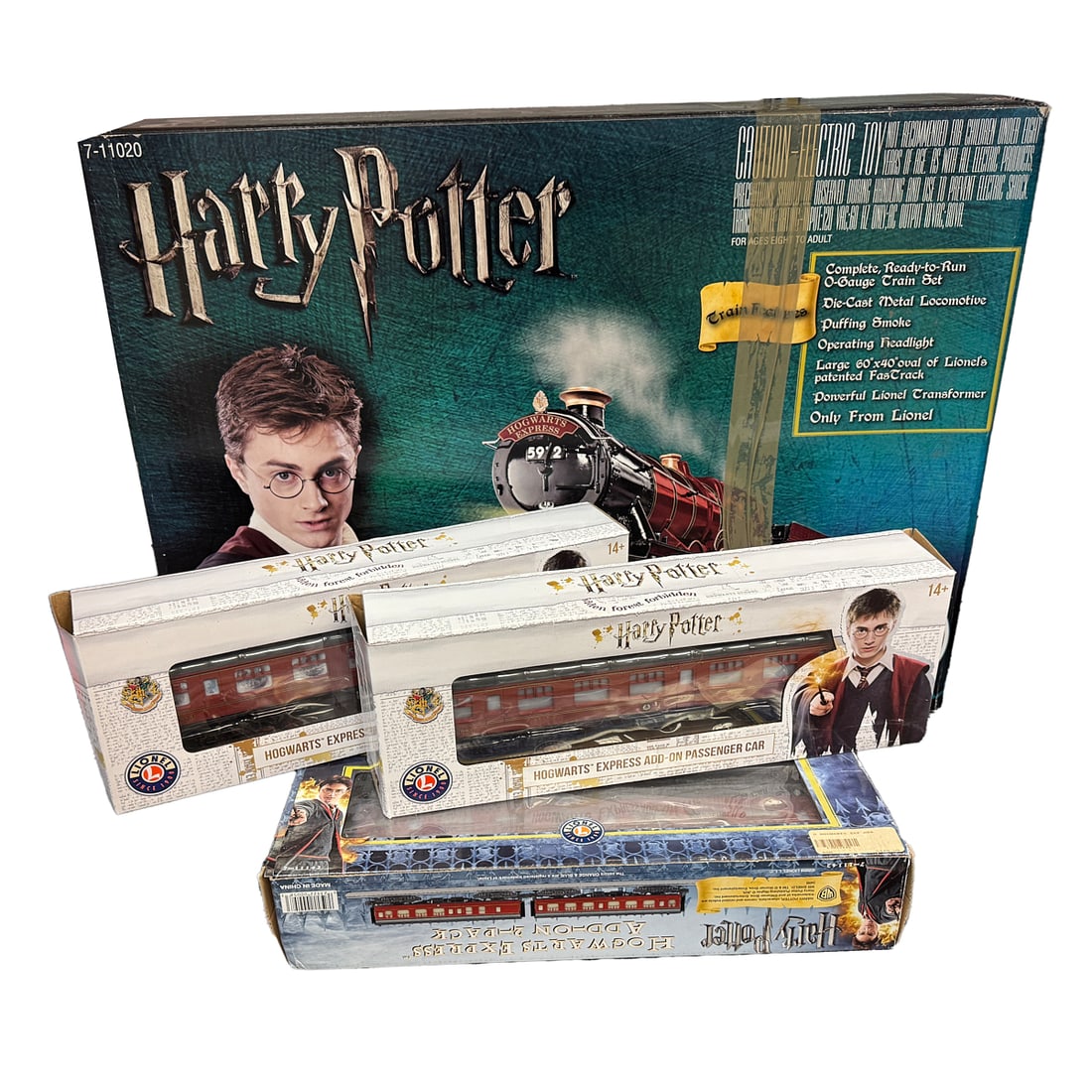 Lionel Harry Potter Hogwarts Express, Four Add On Cars (1 of 1)