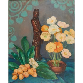 Edith Phelps, Still Life, oil on canvas