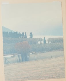 Russell Chatham, Winter Above Deep Creek, lithograph.